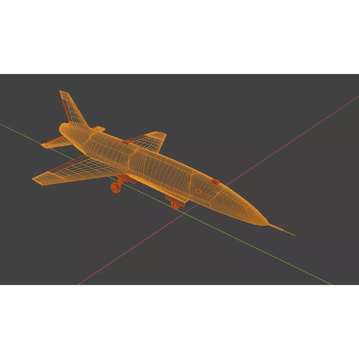 Anduril YFQ-44 Fury - Low-Poly Game-Ready 3D Model - View 45