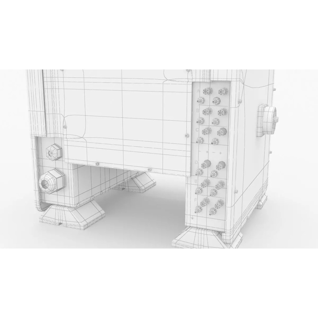 SMA Sunny Tripower CORE Solar Inverter 3D Model – High-Quality PBR Asset, FBX, OBJ - View 14