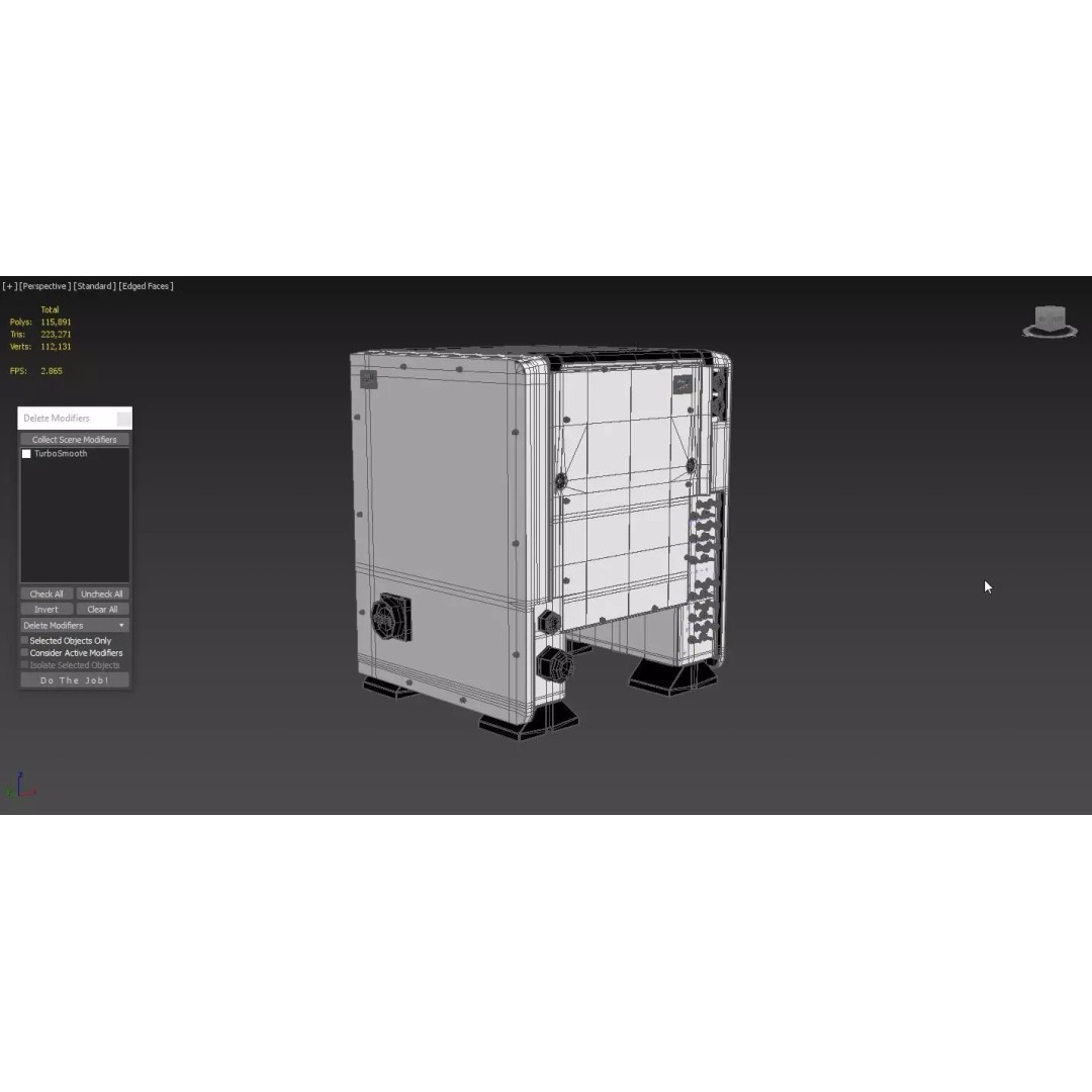 SMA Sunny Tripower CORE Solar Inverter 3D Model – High-Quality PBR Asset, FBX, OBJ - View 5