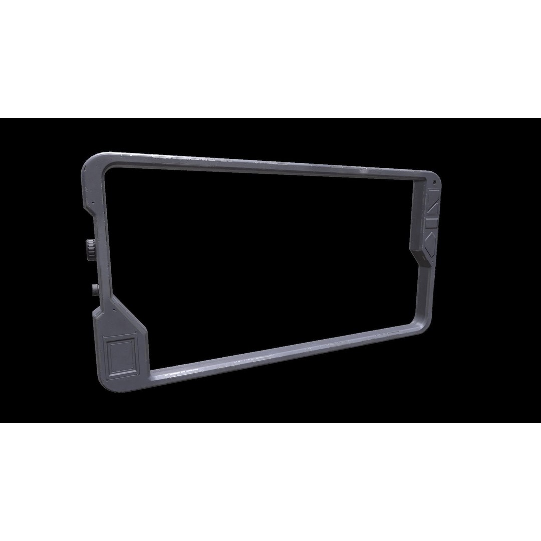 Sci-fi Touch Pad 3D Model – Low Poly PBR Asset, FBX - View 19