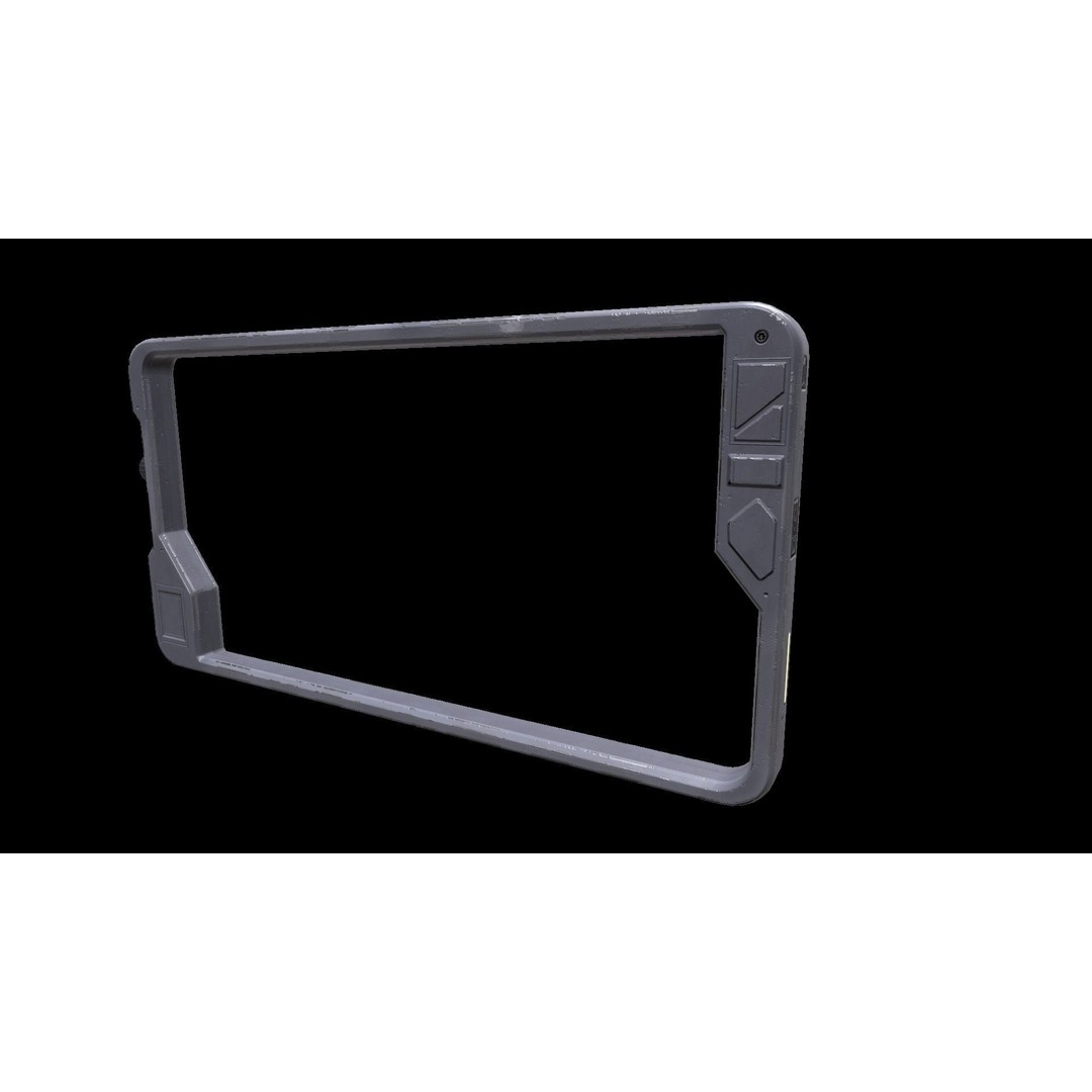Sci-fi Touch Pad 3D Model – Low Poly PBR Asset, FBX - View 20