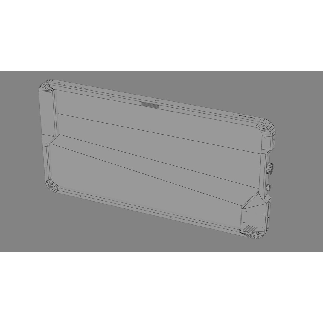 Sci-fi Touch Pad 3D Model – Low Poly PBR Asset, FBX - View 25