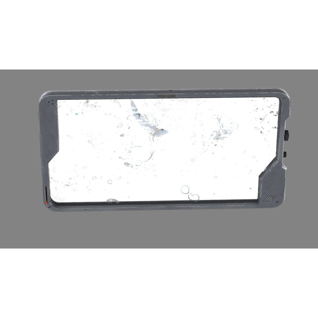 Sci-fi Touch Pad 3D Model – Low Poly PBR Asset, FBX - View 4