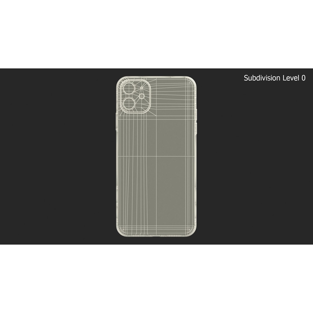 Black Smartphone 3D Model – Modern Mobile Device with PBR Textures - View 12