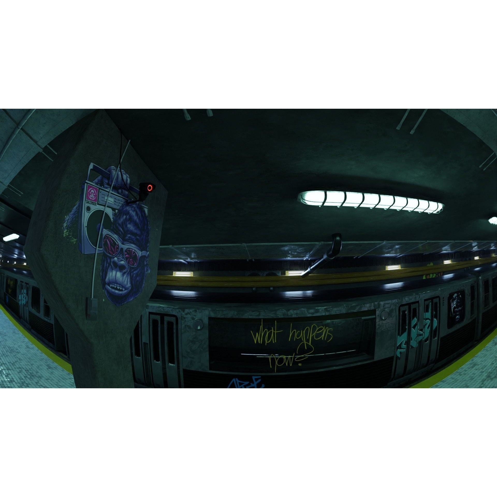 Subway Station Scene - Game-Ready 3D Model - View 7