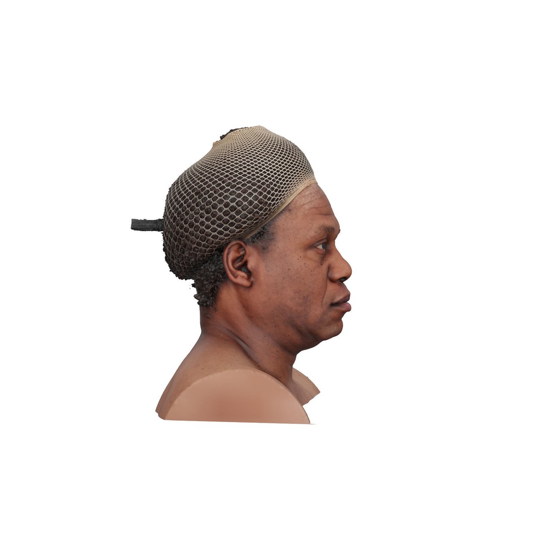 Anderius Mosley 3D Model – Realistic Raw Human Head Scan, OBJ - View 5