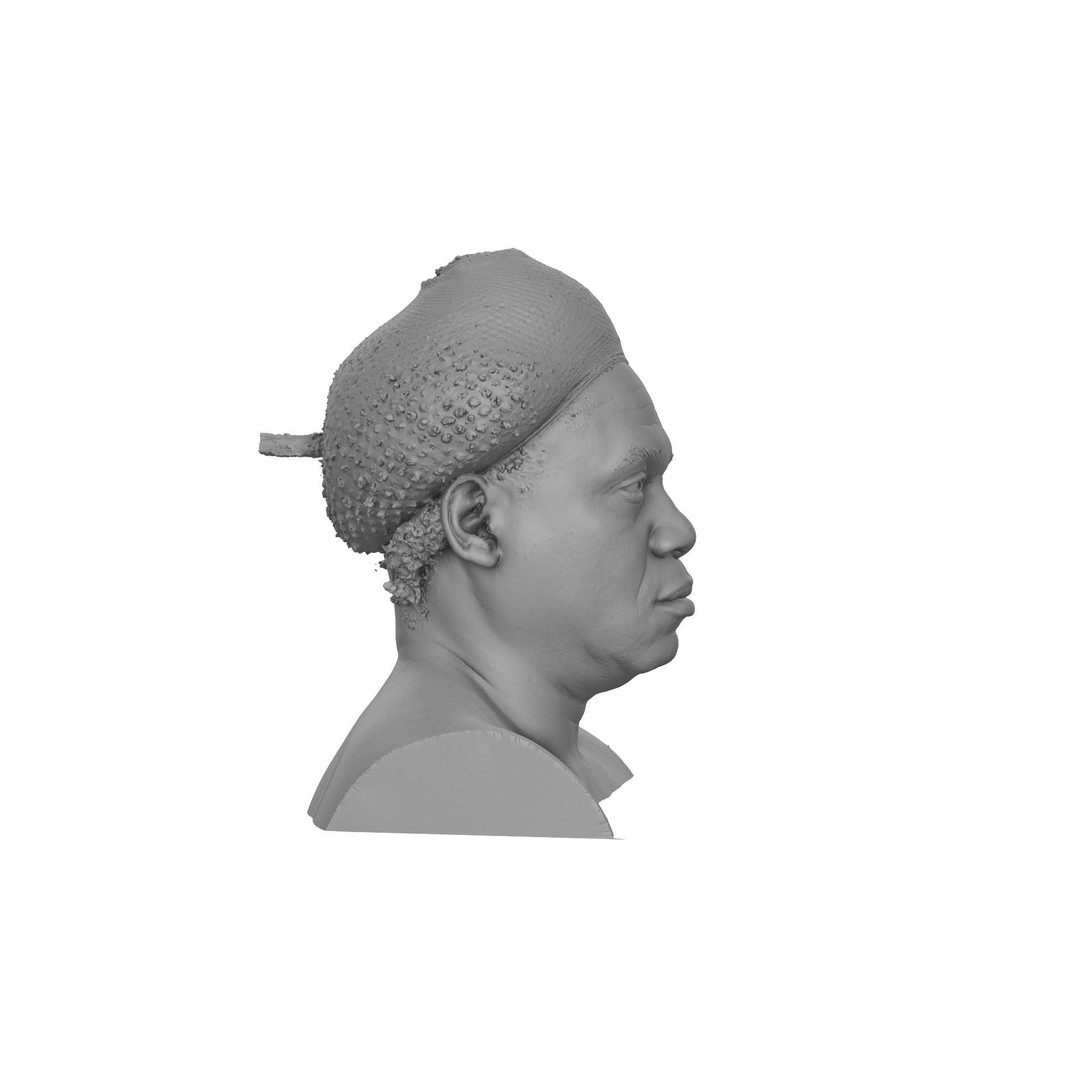 Anderius Mosley 3D Model – Realistic Raw Human Head Scan, OBJ - View 8