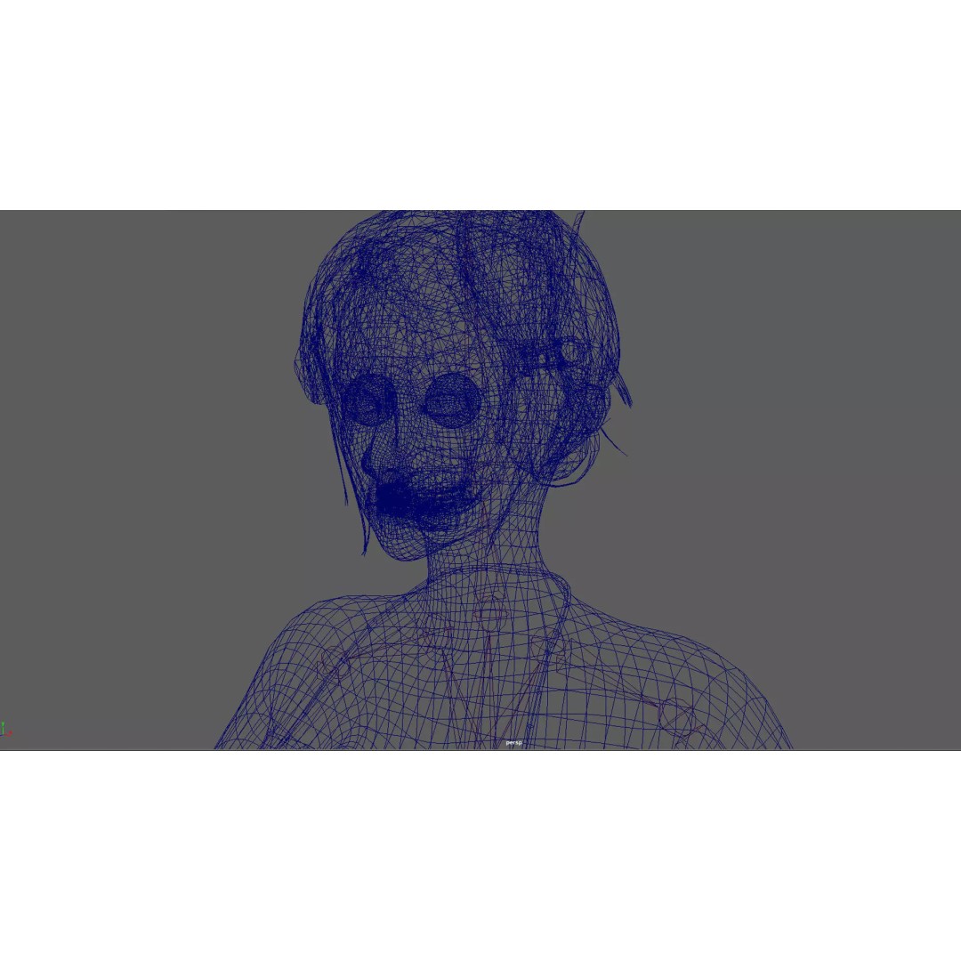 Stylized Male Female 3D Model – Rigged Low-Poly Game Asset, FBX - View 16