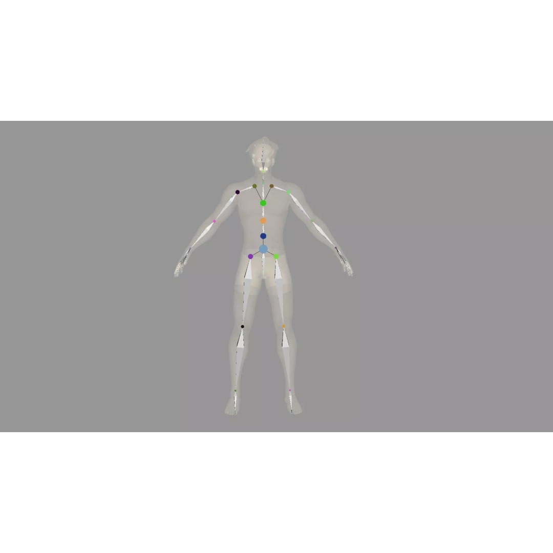 Stylized Male Female 3D Model – Rigged Low-Poly Game Asset, FBX - View 25