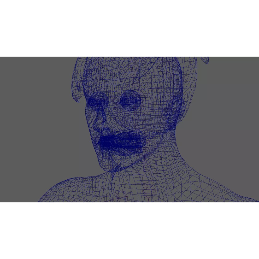 Stylized Male Female 3D Model – Rigged Low-Poly Game Asset, FBX - View 27