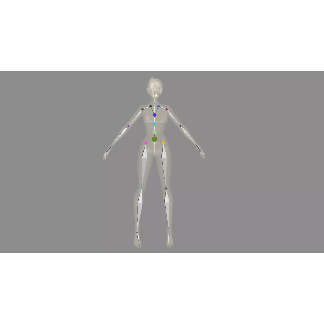 Stylized Male Female 3D Model – Rigged Low-Poly Game Asset, FBX - View 7