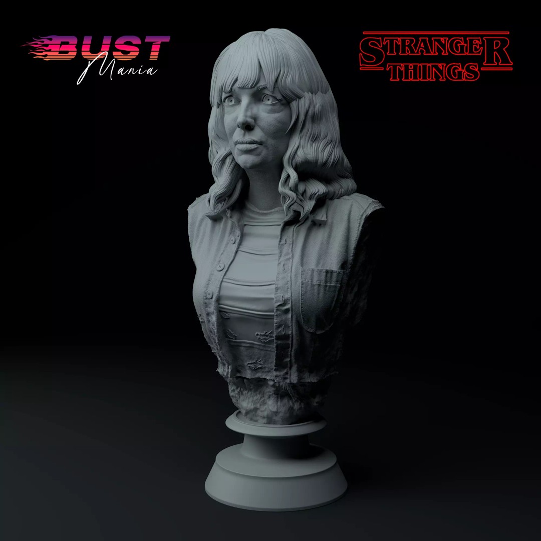 Stranger Things 3D Model – Premium Bust Collection, STL - View 10