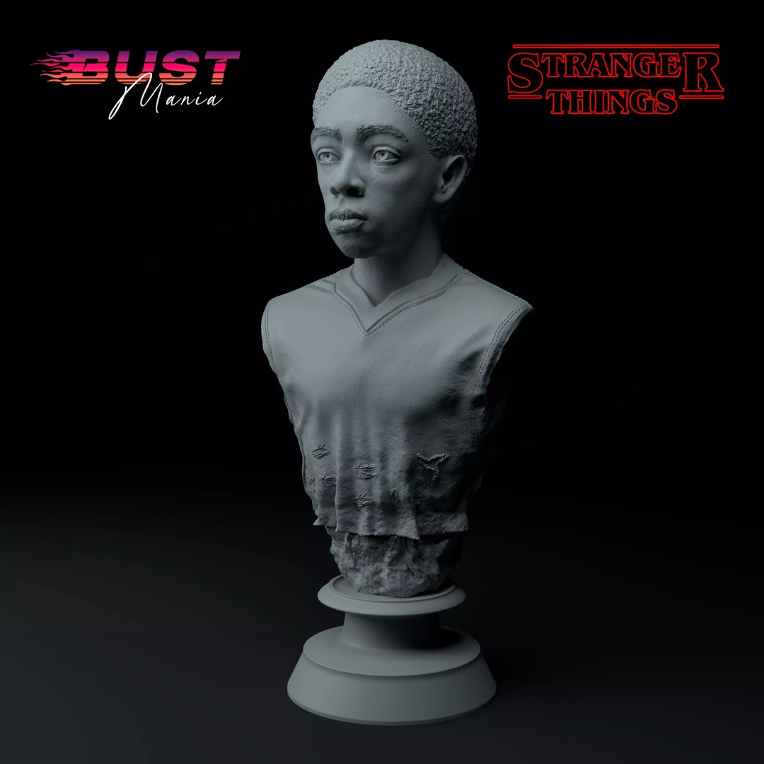 Stranger Things 3D Model – Premium Bust Collection, STL - View 11