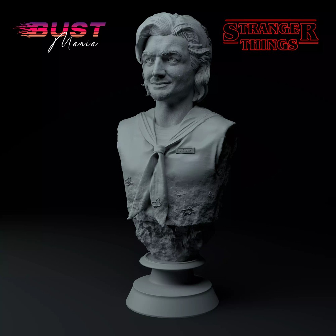 Stranger Things 3D Model – Premium Bust Collection, STL - View 16