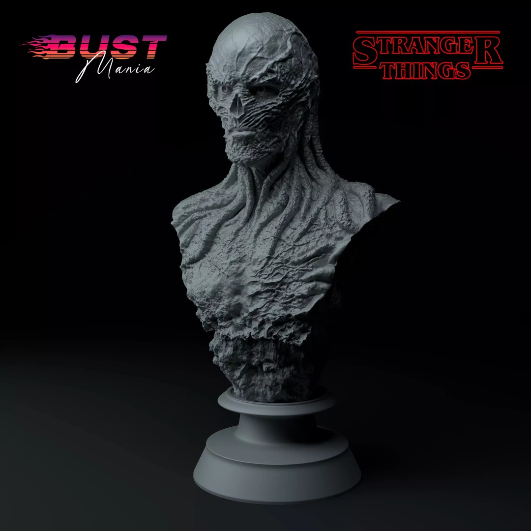 Stranger Things 3D Model – Premium Bust Collection, STL - View 17
