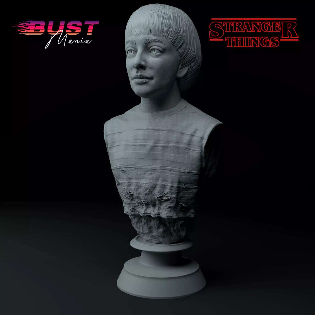 Stranger Things 3D Model – Premium Bust Collection, STL - View 18