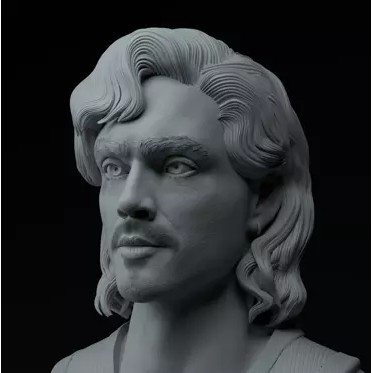 Stranger Things 3D Model – Premium Bust Collection, STL - View 35