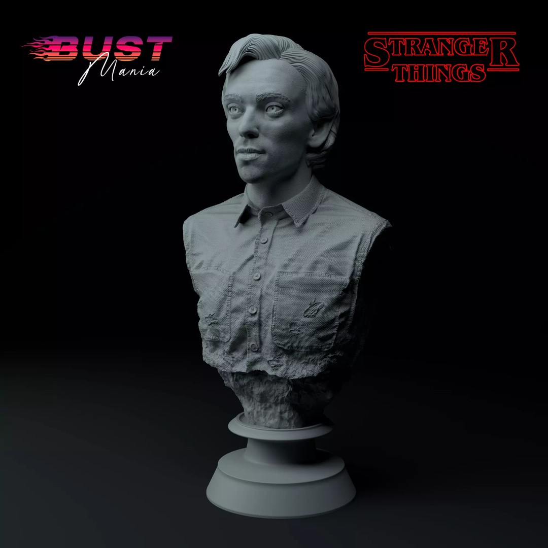 Stranger Things 3D Model – Premium Bust Collection, STL - View 7