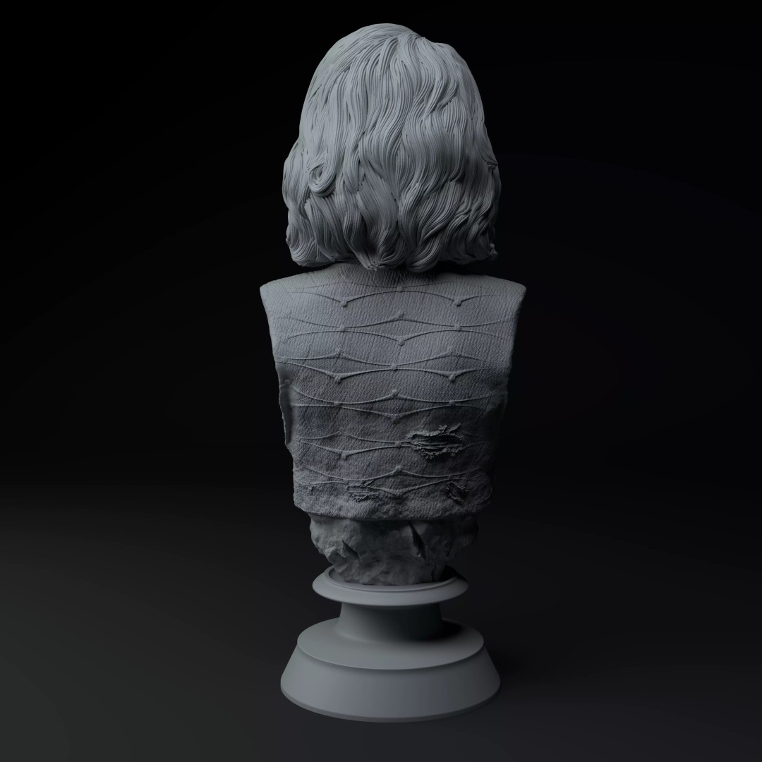Nancy Wheeler 3D Model – Premium Bust for 3D Printing, STL - View 7