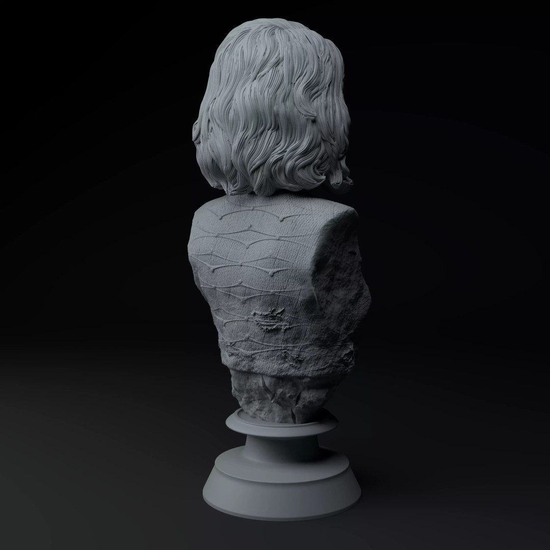 Nancy Wheeler 3D Model – Premium Bust for 3D Printing, STL - View 8