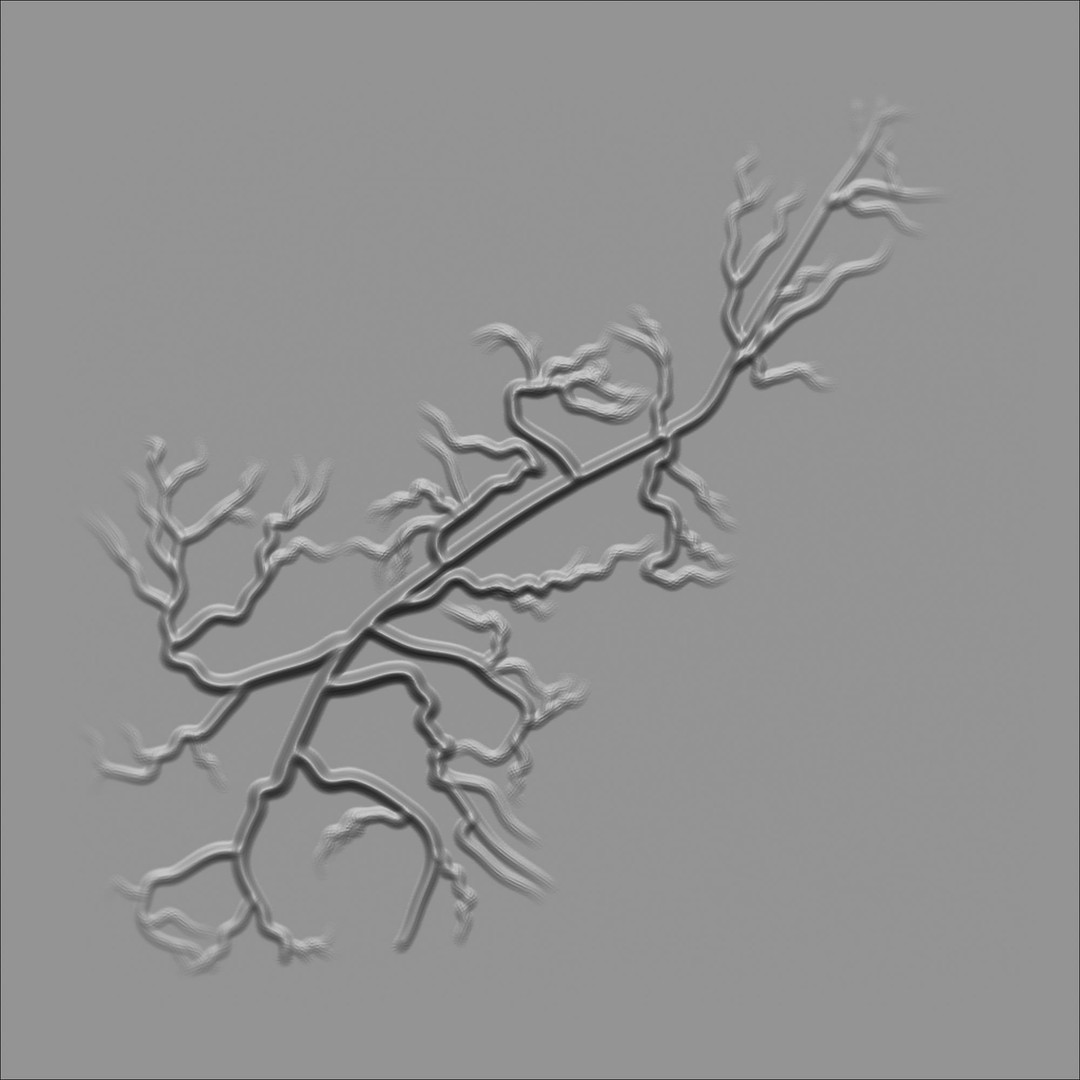 Human Anatomy Veins 3D Model – Low Poly Alpha Textures, JPEG - View 12