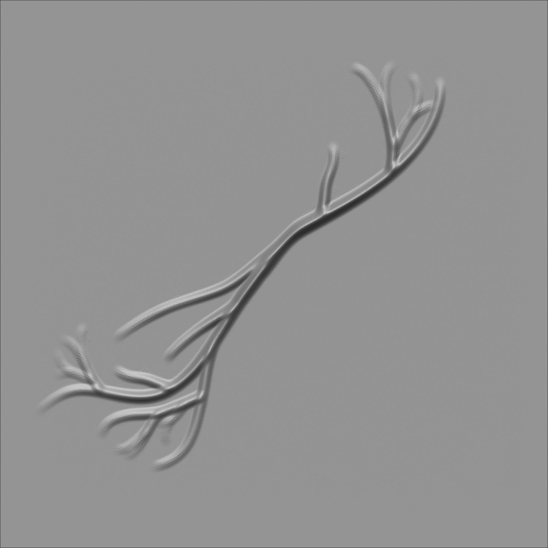 Human Anatomy Veins 3D Model – Low Poly Alpha Textures, JPEG - View 15