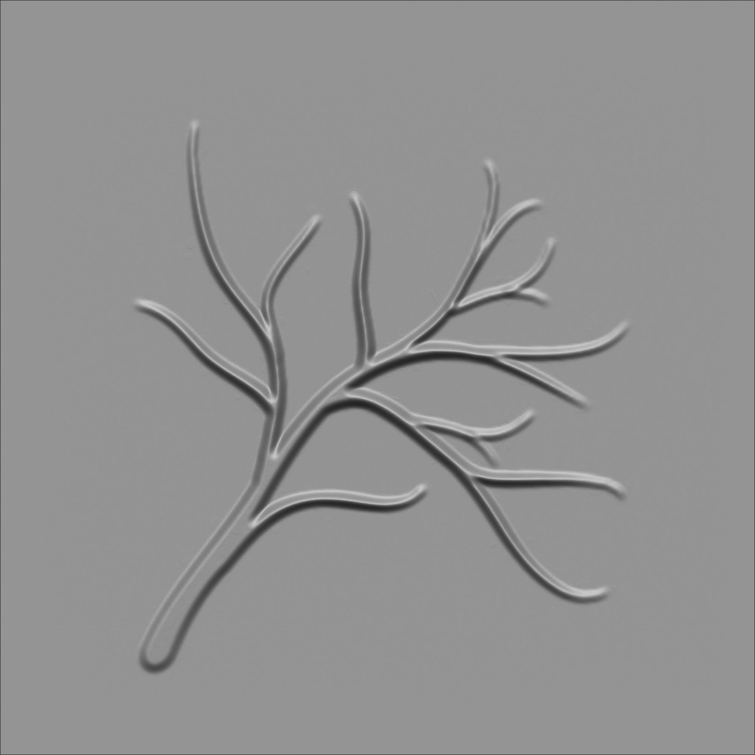 Human Anatomy Veins 3D Model – Low Poly Alpha Textures, JPEG - View 28