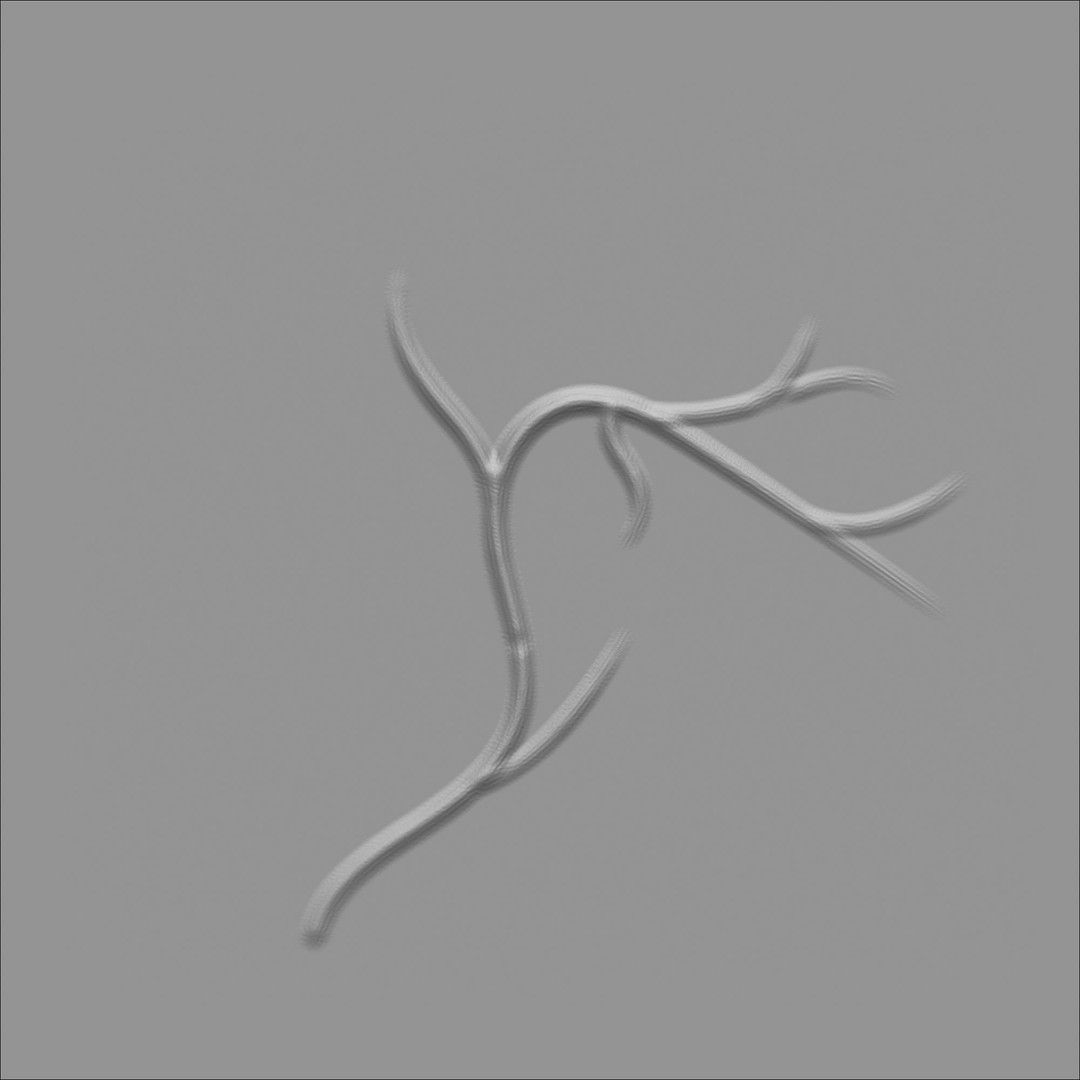 Human Anatomy Veins 3D Model – Low Poly Alpha Textures, JPEG - View 29