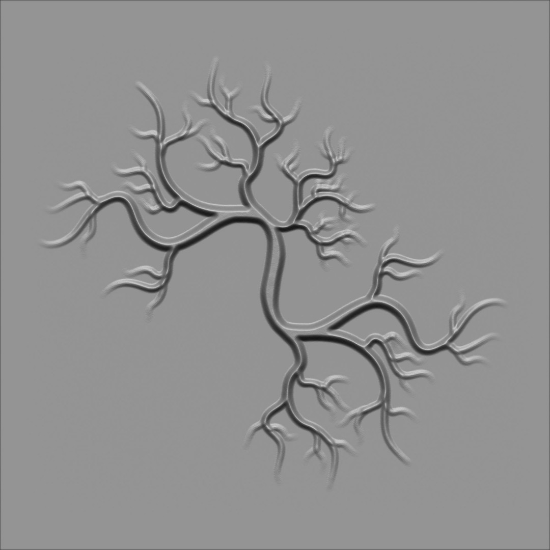 Human Anatomy Veins 3D Model – Low Poly Alpha Textures, JPEG - View 40
