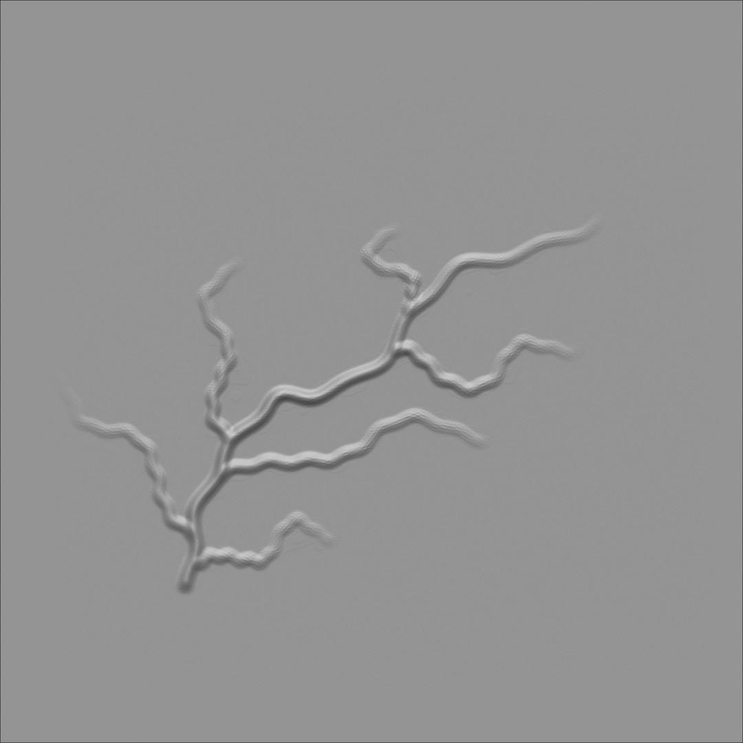 Human Anatomy Veins 3D Model – Low Poly Alpha Textures, JPEG - View 47