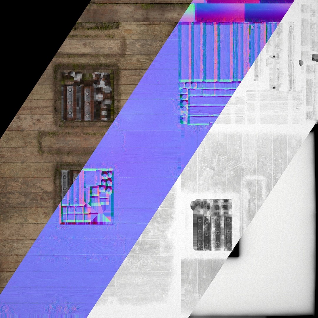 Medieval Gallows Podium Torture 3D Model – Low Poly Game Asset, FBX - View 25