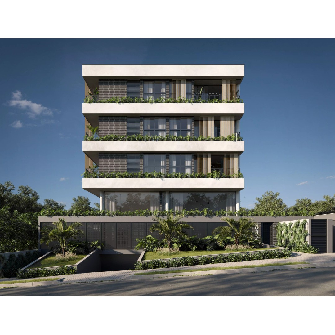 Klee Modern Building 3D Model – Exterior Scene, PBR Textures, FBX, OBJ - View 2