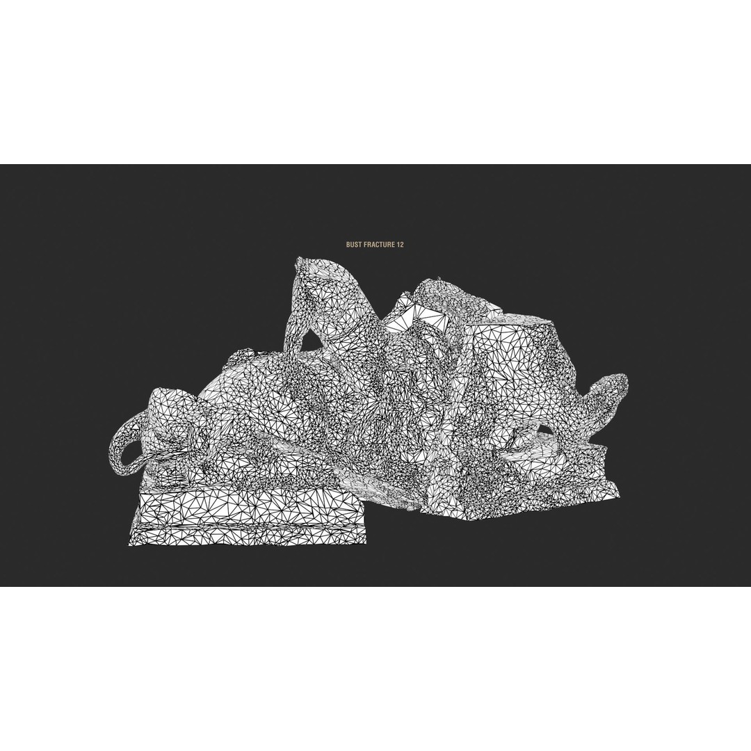 Broken Statues 3D Model – Ancient Ruins Collection with PBR Textures - View 5