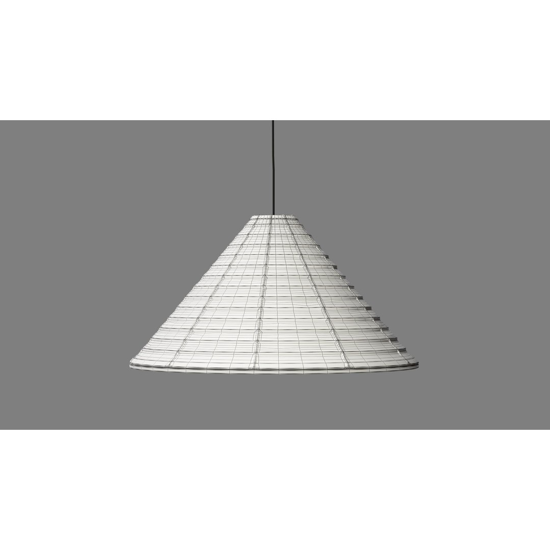 N-PL01 Pendant Lamp 3D Model – Modern Design, PBR Textures, FBX