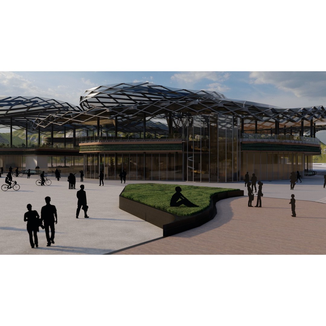 Shopping Center 3D Model – Detailed Architectural Design, Revit & Lumion - View 16