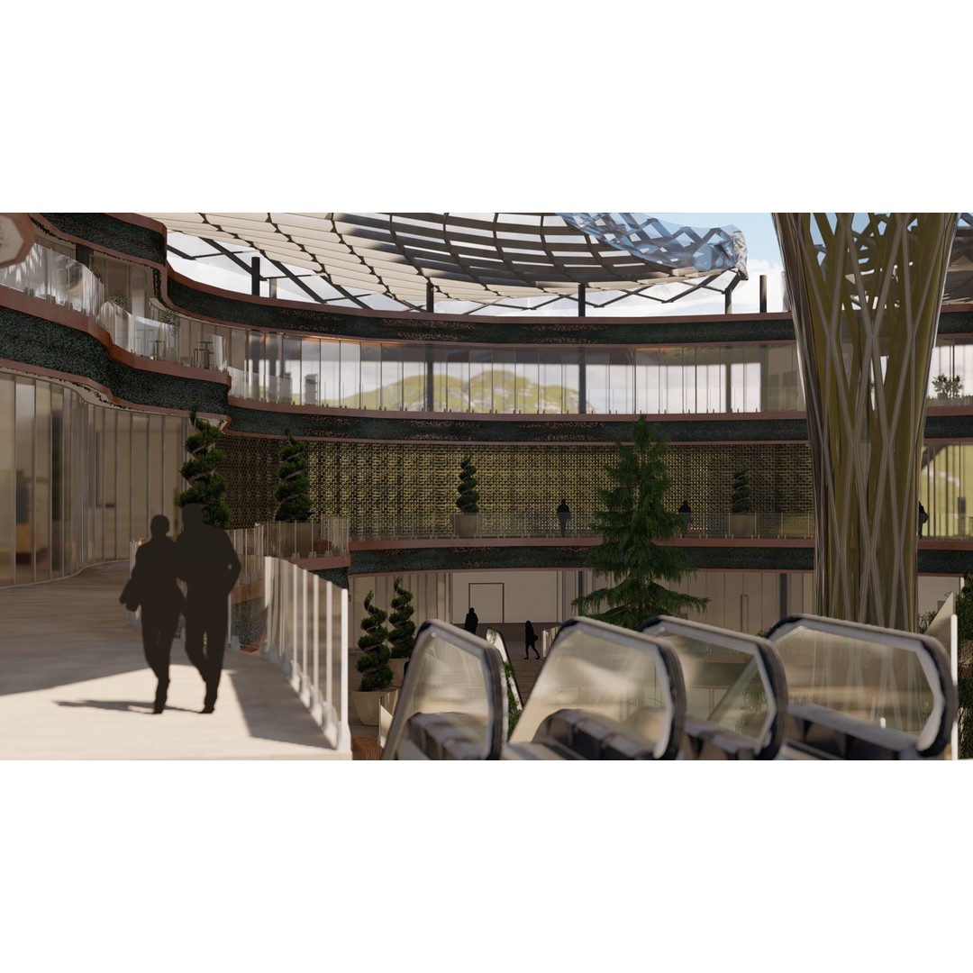 Shopping Center 3D Model – Detailed Architectural Design, Revit & Lumion - View 18