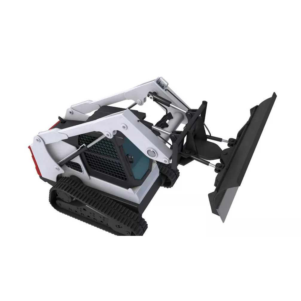 Compact Tracked Loaders 3D Model – High-Quality Game Asset, FBX, OBJ, Blender - View 3