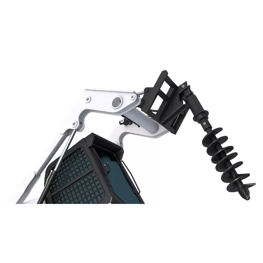 Compact Tracked Loaders 3D Model – High-Quality Game Asset, FBX, OBJ, Blender - View 4