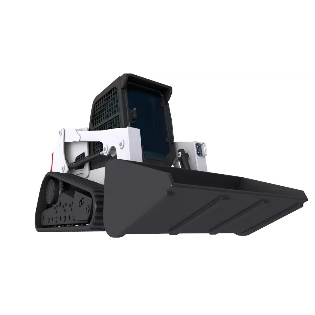 Compact Tracked Loaders 3D Model – High-Quality Game Asset, FBX, OBJ, Blender - View 6