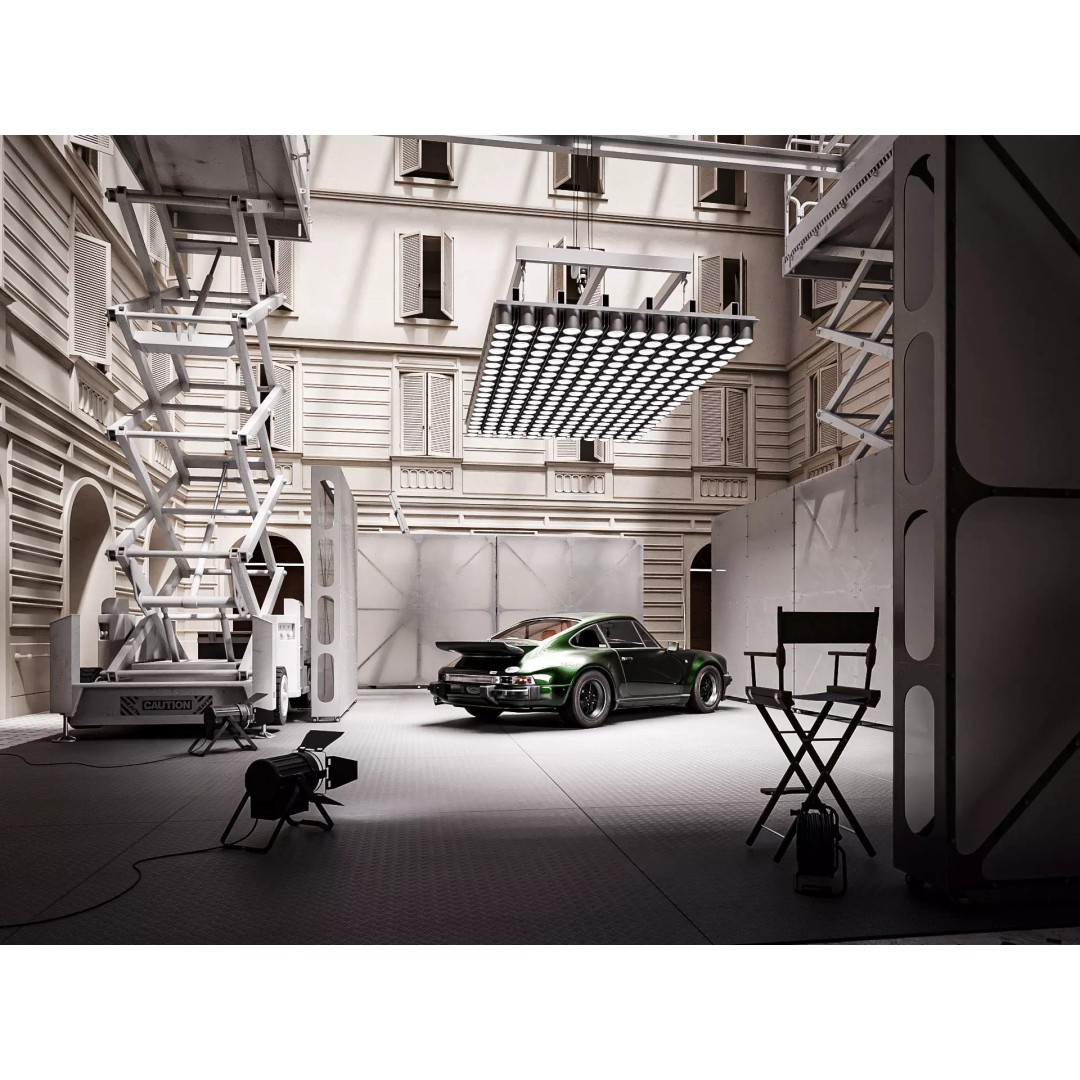 Classical Atrium Interior 3D Model – Multi-Functional Stage, Blender - View 6