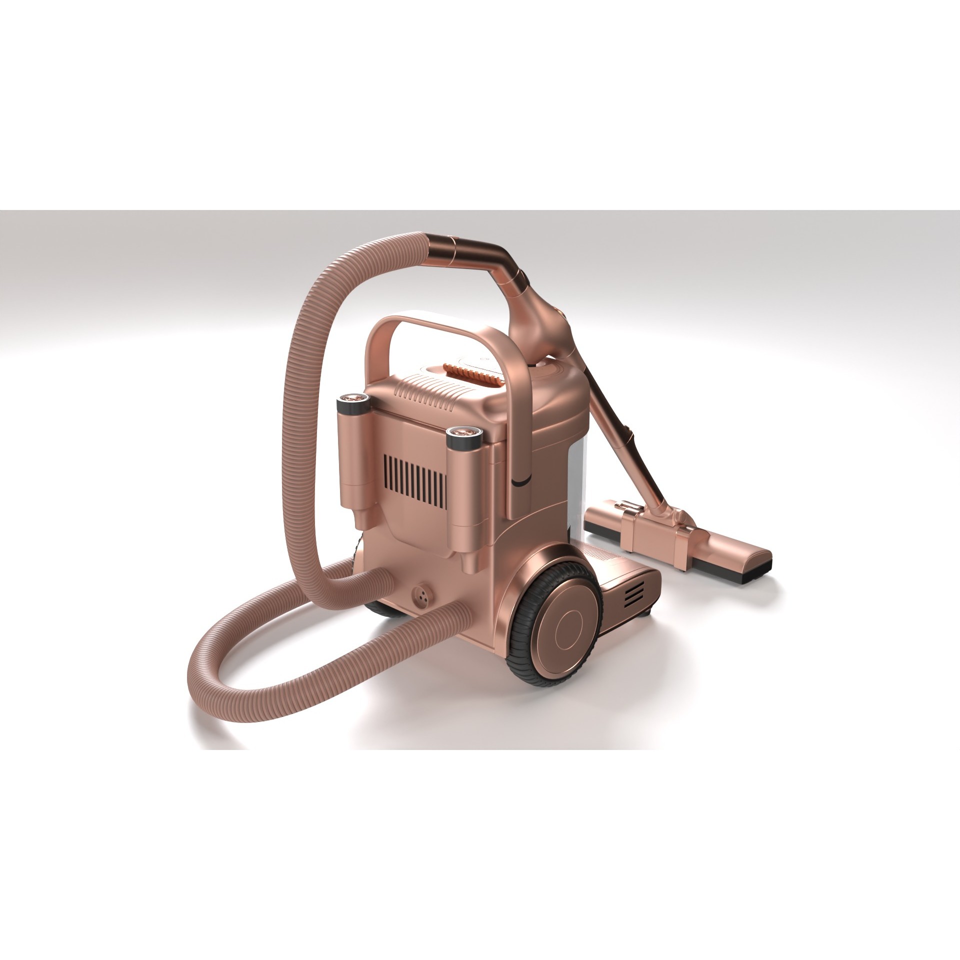 Bagged Vacuum Cleaner - Game-Ready 3D Model - View 10