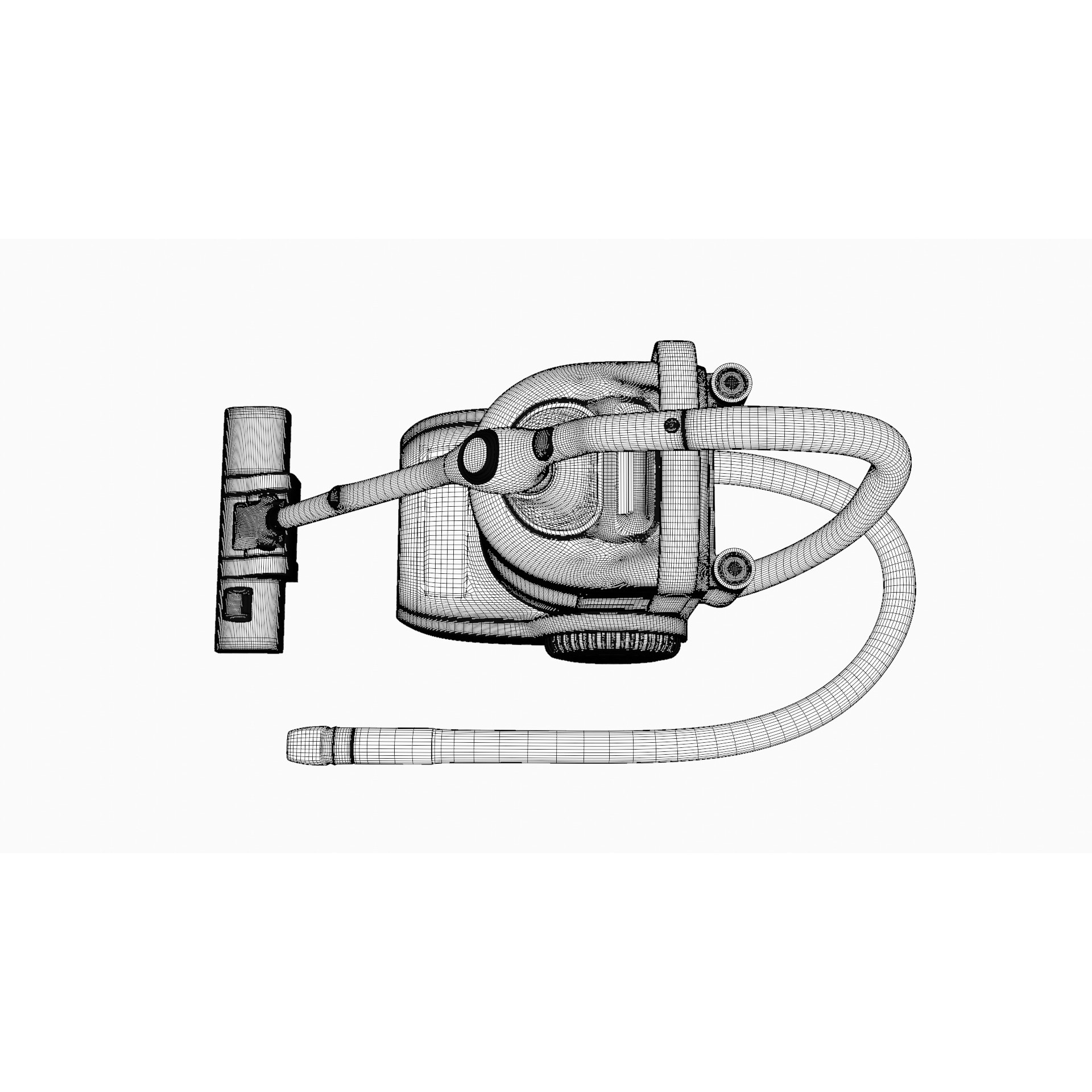 Bagged Vacuum Cleaner - Game-Ready 3D Model - View 17