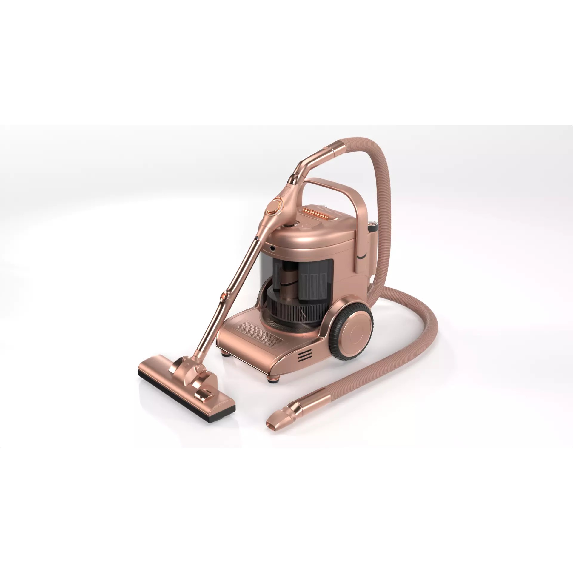 Bagged Vacuum Cleaner - Game-Ready 3D Model - View 2