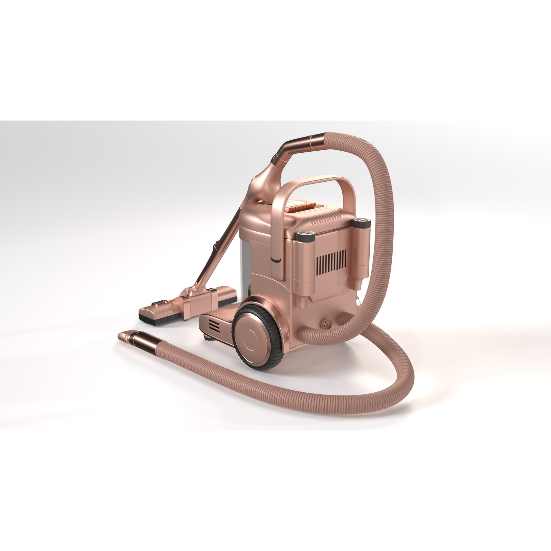 Bagged Vacuum Cleaner - Game-Ready 3D Model - View 6