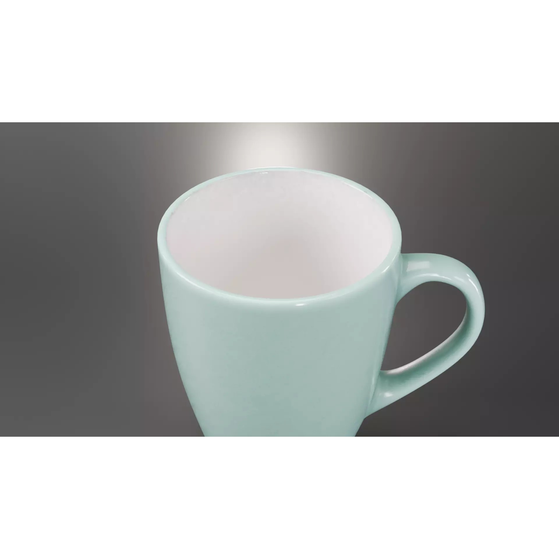 Green Coffee Cup - Low-Poly Game-Ready 3D Model - View 5