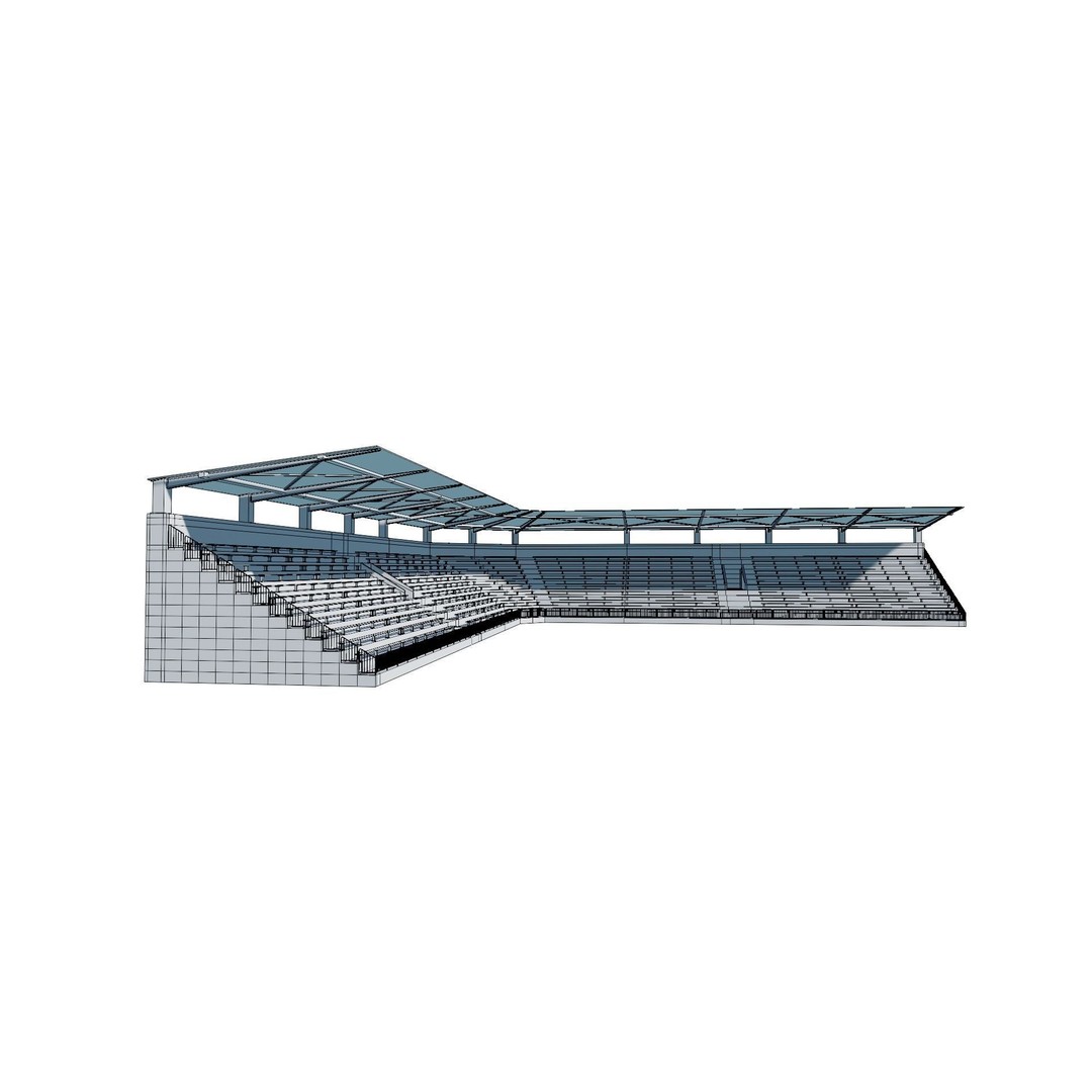 Small Town America Buildings 3D Model – Low Poly Game Asset, FBX - View 118