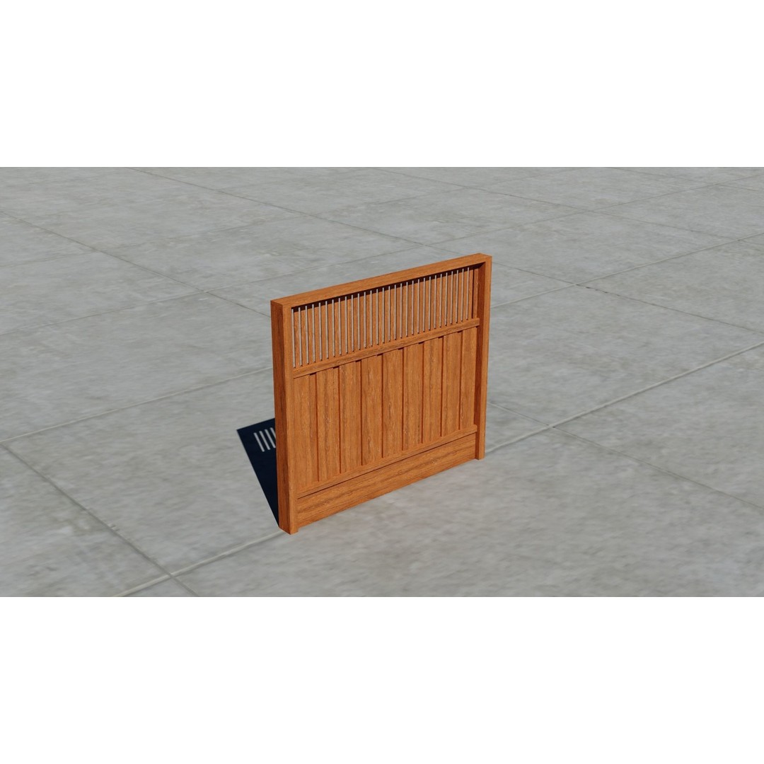 Small Town America Buildings 3D Model – Low Poly Game Asset, FBX - View 28