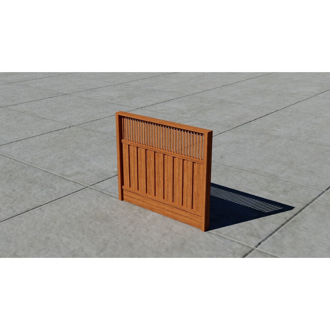 Small Town America Buildings 3D Model – Low Poly Game Asset, FBX - View 29