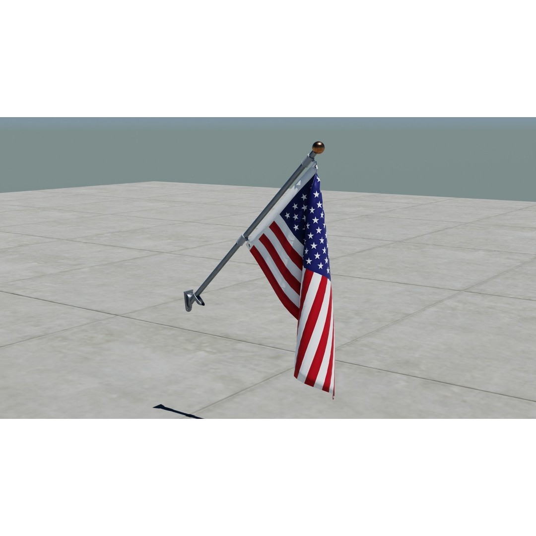 Small Town America Buildings 3D Model – Low Poly Game Asset, FBX - View 38