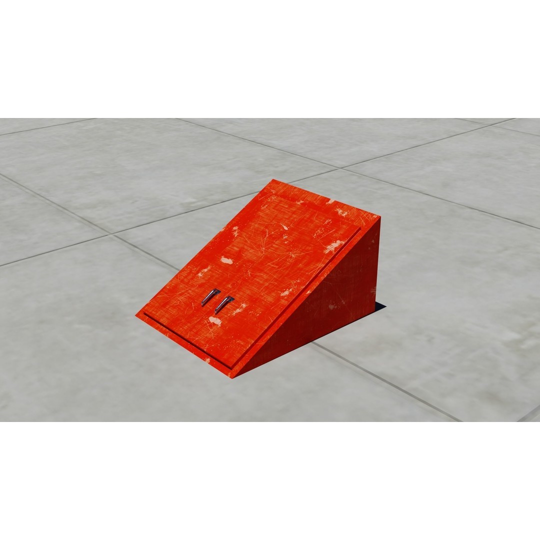 Small Town America Buildings 3D Model – Low Poly Game Asset, FBX - View 51